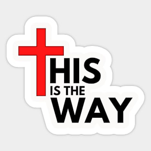 This is the way Sticker